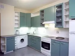 Ayrı soba ilə mətbəxlərin fotoşəkili