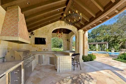 Bbq kitchen design