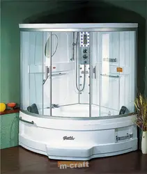 2 In 1 Shower Cabin With Bathtub Photo