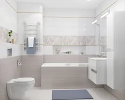 Интерьердегі Cersanit Ваннасы