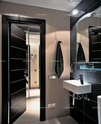 Bathroom and toilet hallway design