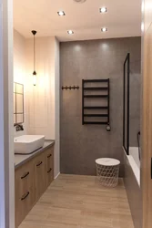 Bathroom and toilet hallway design
