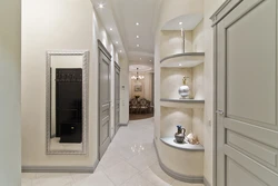 Bathroom and toilet hallway design