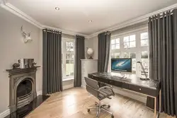 How to decorate a wall with a window in the living room photo