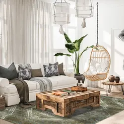 Tropics living room interior