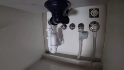 Water supply in the kitchen photo