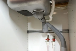 Water supply in the kitchen photo