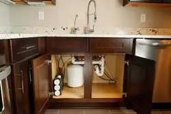 Water supply in the kitchen photo