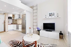 Studio kitchen design 27 sq m