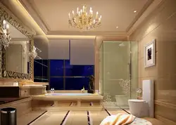 Bath in the living room photo