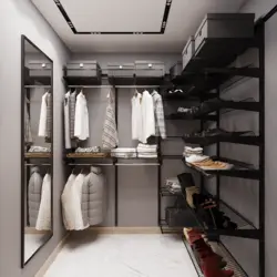 Inexpensive wardrobe design
