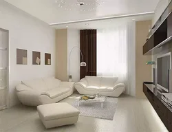 Дизайн гостиной 21 м