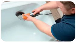 How to restore a bathtub photo