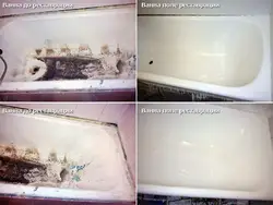 How to restore a bathtub photo