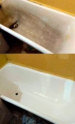 How to restore a bathtub photo