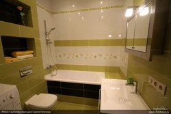 Эконом класс ванна бөлмесінің дизайнының фотосы
