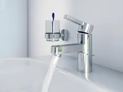 Vanna va lavabo uchun kran ichki qismdagi fotosurat