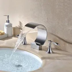 Faucet For Bathtub And Sink Photo In The Interior