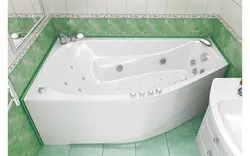 Ванна джакузи для маленькой ванной комнаты фото