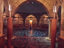 Bathroom in the castle photo