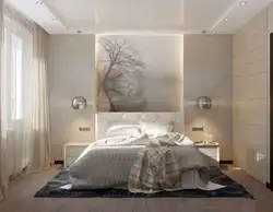 Modern bedroom design 9 sq.m.