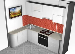 Kitchen design 4 corner