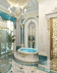 Versailles bath in the interior