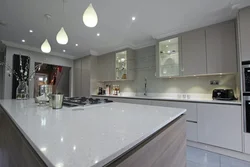 Kitchen Design In Cashmere Color