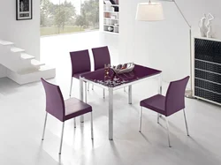 Chairs With Metal Legs For The Kitchen Photo