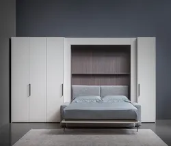 Yataq Otağında Divan Ilə Qarderob Fotoşəkili