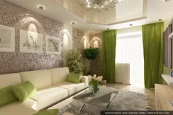 Presentation of living room design