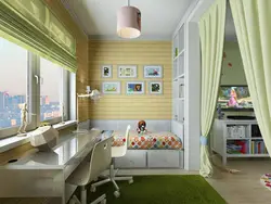 Bir oğlan üçün loggia dizaynı