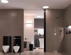 Bathroom Design With Wall Hung Toilet