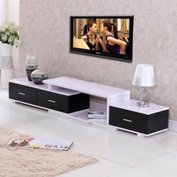 Cabinets living room walls for TV photo