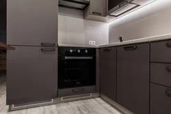 Kitchen design with oven and hob