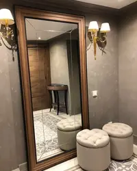 Full length mirror in the hallway photo