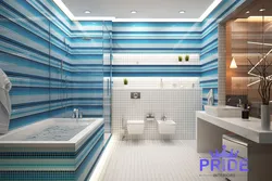 Horizontal bathroom design