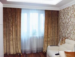 Шторы ў пакоі кватэры фота