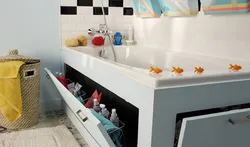 Дизайн экрана ванной фото