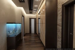 Ceiling design in a square hallway