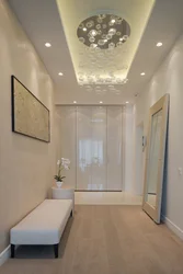 Ceiling design in a square hallway
