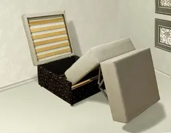 Mətbəxdə qatlanan çarpayı foto