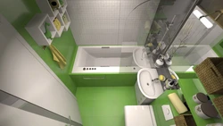 Bathroom design 170 cm
