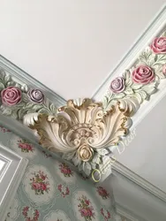 Фото лепнина на потолке в квартире