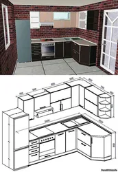 Kitchen design stages