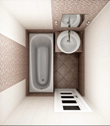Bathroom 140x170 design