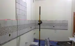 Як выкладваць плітку на кухні фота