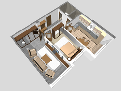 Furniture for 2-room apartment photo