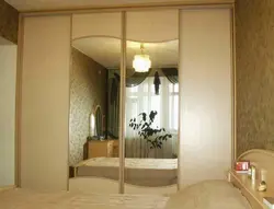 Photo of a wardrobe in a bedroom in Khrushchev