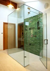Photo Of Glass Bathroom Railings